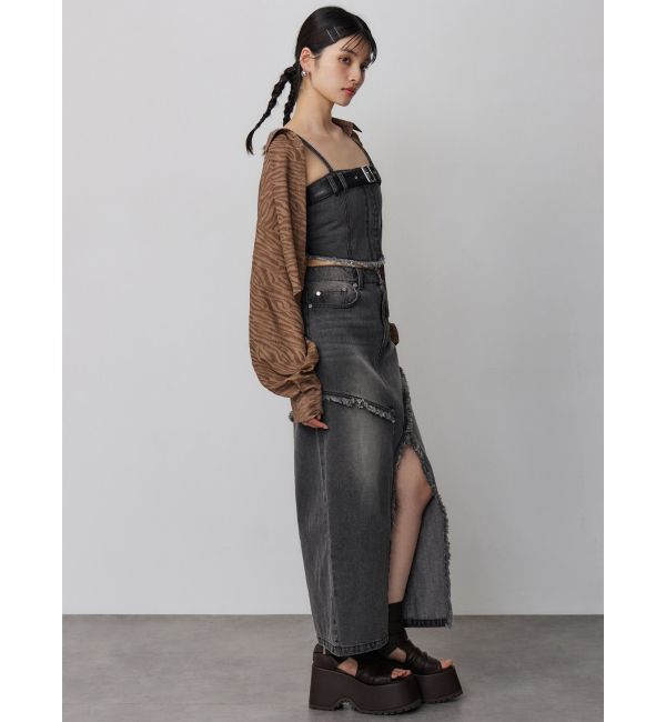 MURUA「マットシアーシャツ」|シャツ・ブラウス|