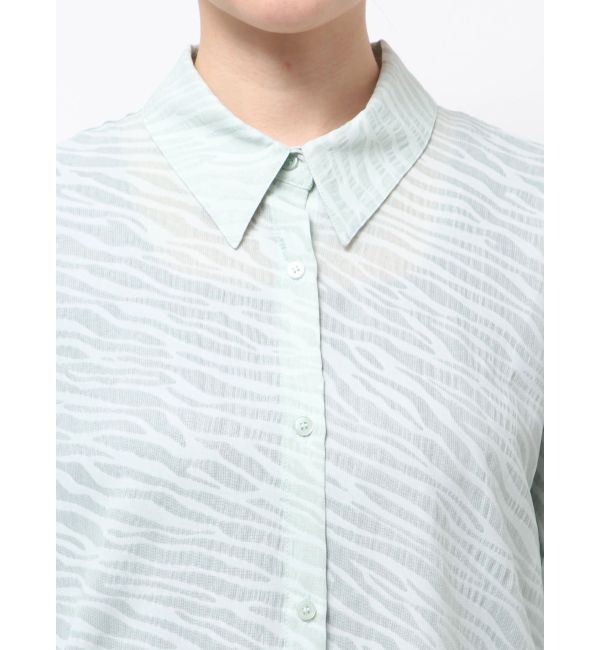 MURUA「マットシアーシャツ」|シャツ・ブラウス|