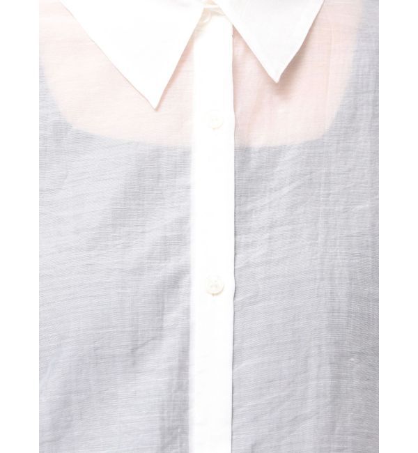 MURUA「マットシアーシャツ」|シャツ・ブラウス|