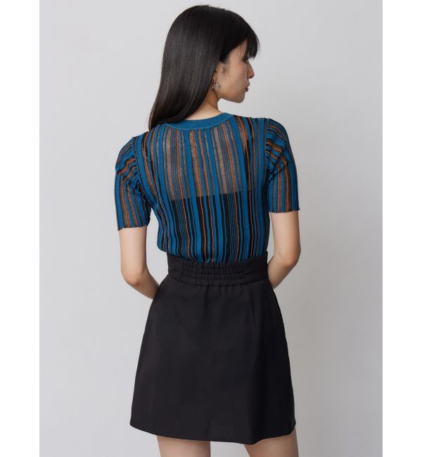 MURUA「シアーストライプニット」|ニット・セーター|