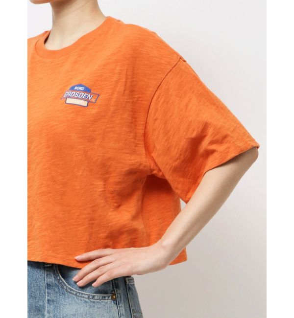 Ungrid「エンブロイダリーダメージロゴTee」|Tシャツ・カットソー|