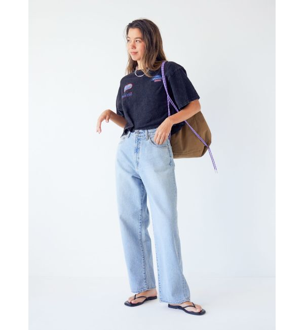 Ungrid「エンブロイダリーダメージロゴTee」|Tシャツ・カットソー|