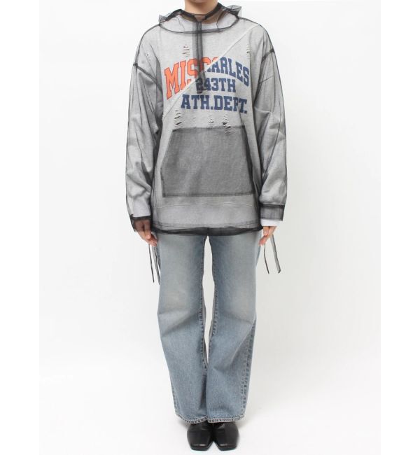 Ungrid「フードデザインチュールトップス」|その他|