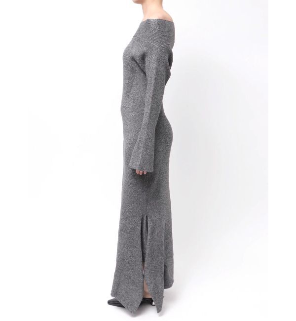 LAGUNAMOON「オフショルリブニットワンピース」|ワンピース|