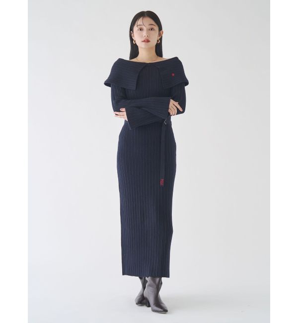 LAGUNAMOON「【POLO BCSコラボ】ワイドカラーニットプルオーバー」|ニット・セーター|