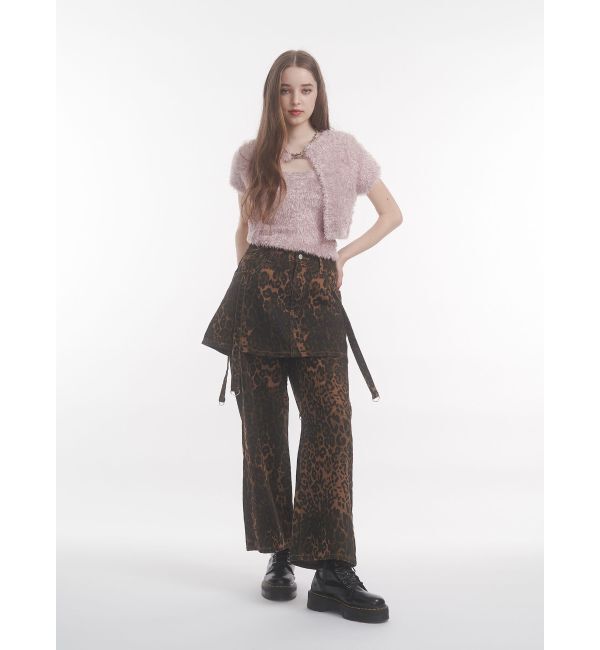 jouetie「ハーフスリーブラメニットアンサンブル」|ニット・セーター|