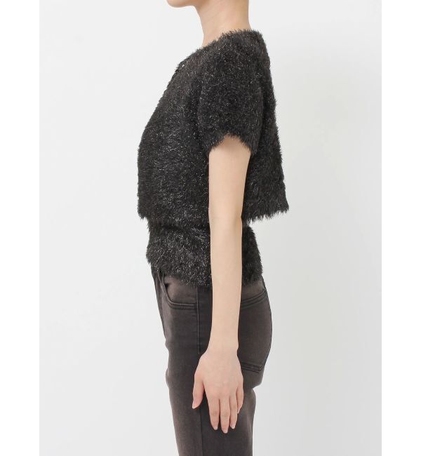 jouetie「ハーフスリーブラメニットアンサンブル」|ニット・セーター|