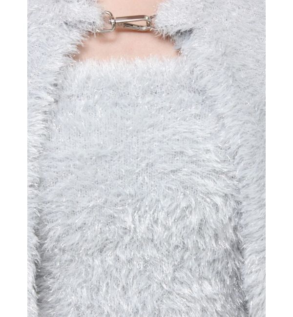 jouetie「ハーフスリーブラメニットアンサンブル」|ニット・セーター|