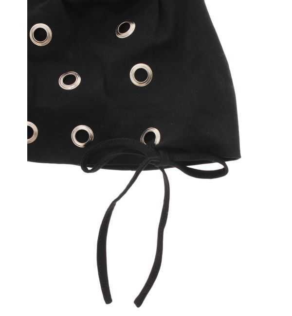 jouetie「ハトメリボンビーニー」|ニット帽|