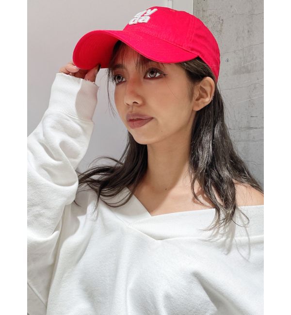 GYDA「Square gyda embroideryキャップ」|キャップ・キャスケット|