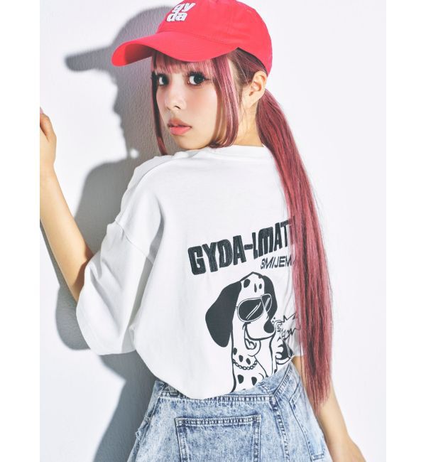 GYDA「Square gyda embroideryキャップ」|キャップ・キャスケット|