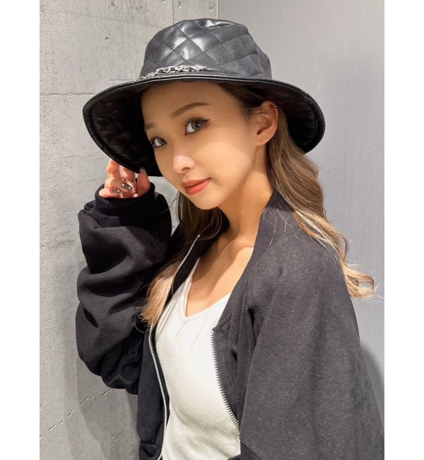 GYDA「Quilting GGチェーン バケットハット」|ハット|