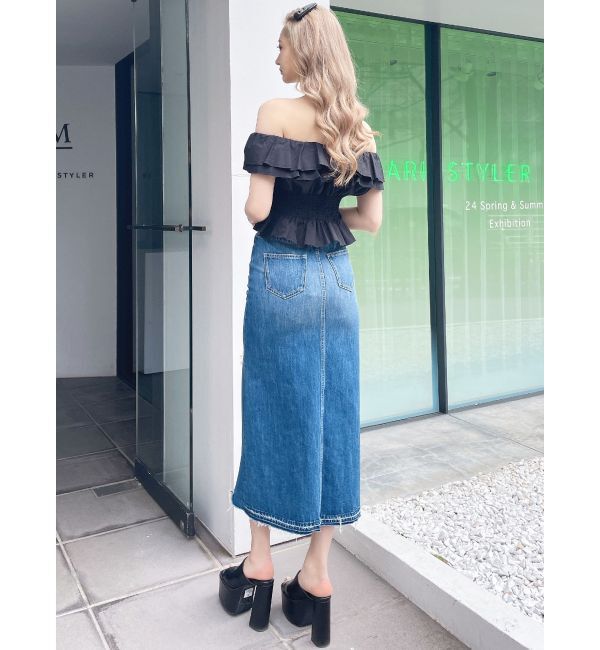 GYDA「2WAYフリルオフショルブラウス」|シャツ・ブラウス|