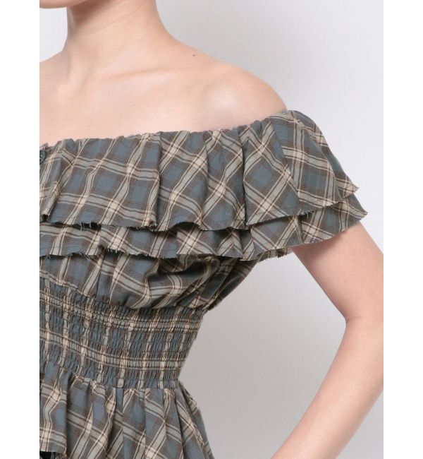 GYDA「2WAYフリルオフショルブラウス」|シャツ・ブラウス|