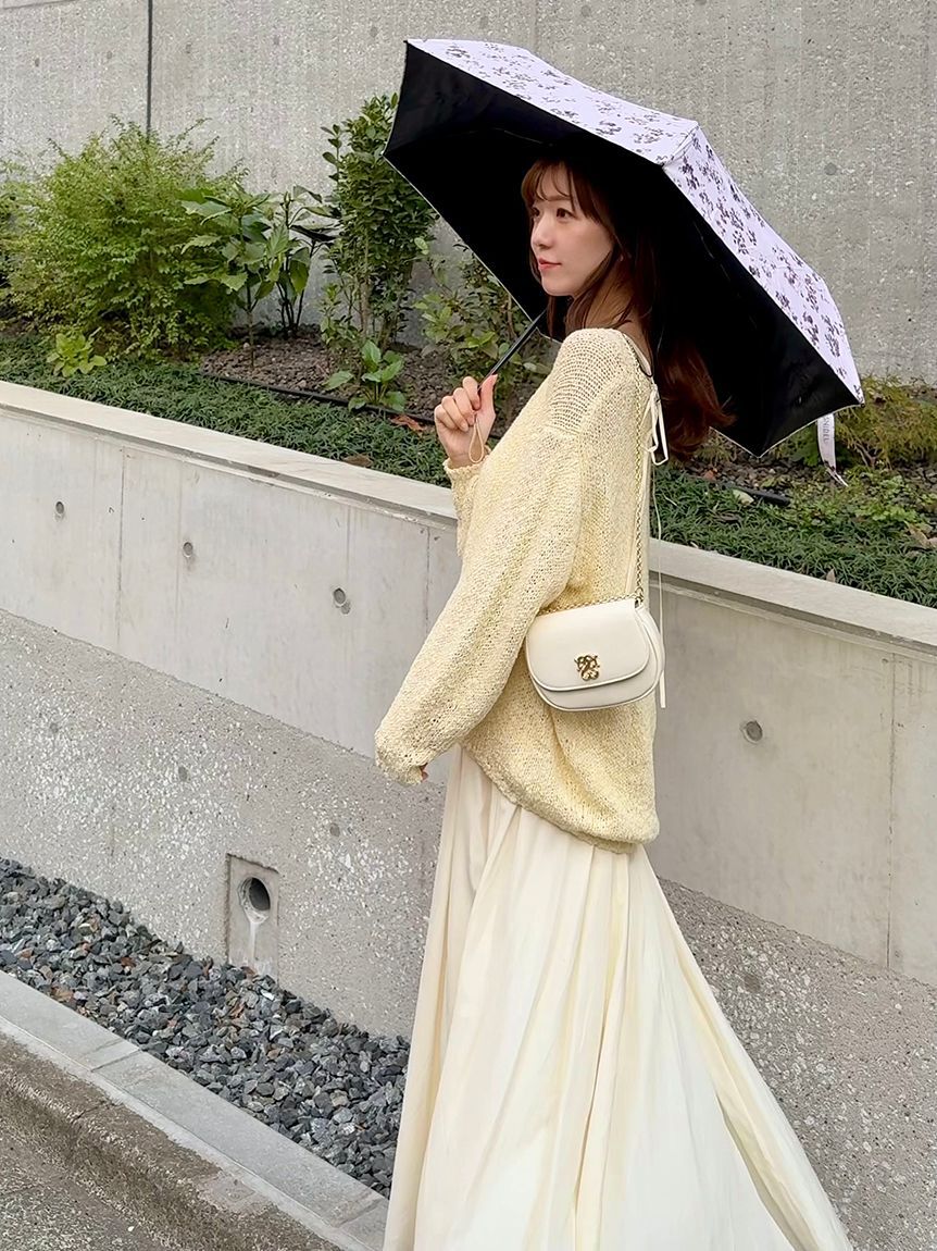 SNIDEL「【SNIDEL&times;PROTECT U】晴雨兼用折り畳み日傘」|傘|