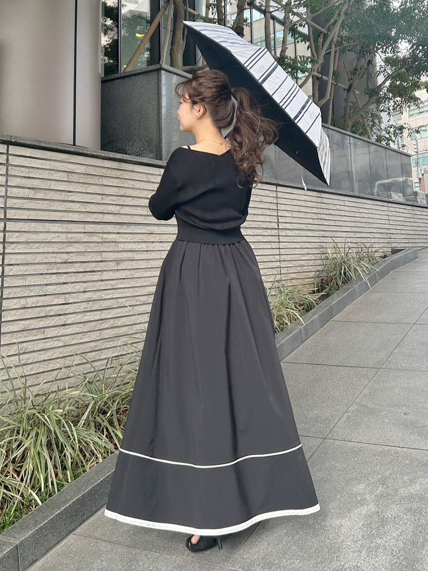 LILY BROWN「【LILY BROWN&times;PROTECT U】Lily Bearモチーフ晴雨兼用折り畳み日傘」|傘|