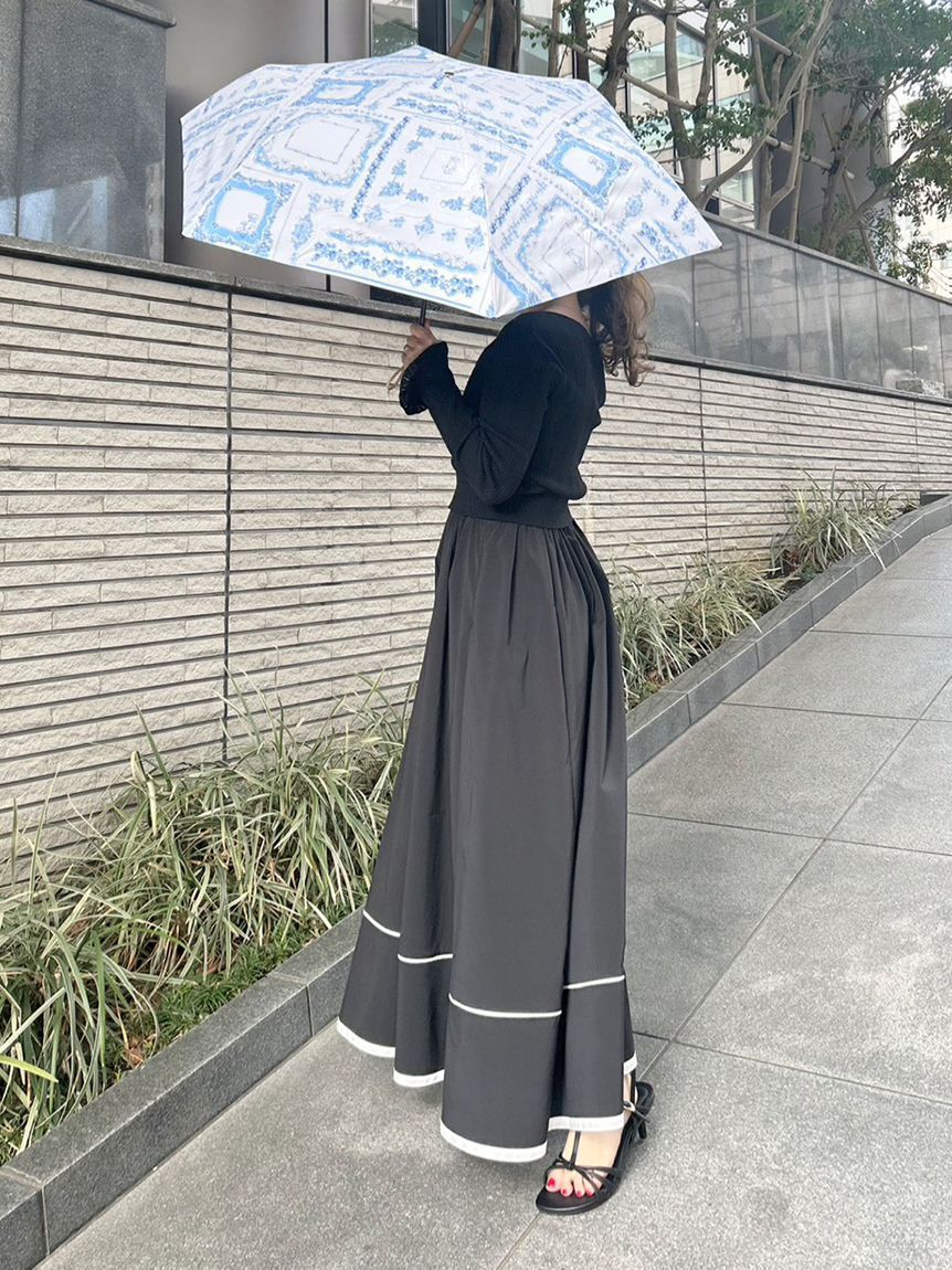 LILY BROWN「【LILY BROWN&times;PROTECT U】Lily Bearモチーフ晴雨兼用折り畳み日傘」|傘|