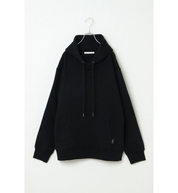 ikka「コーデュラコットンプルパーカー」|パーカー|ブラック
