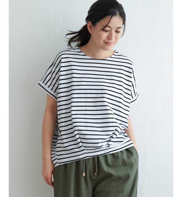 ikka「冷感ドルマンタックプルオーバー」|その他|