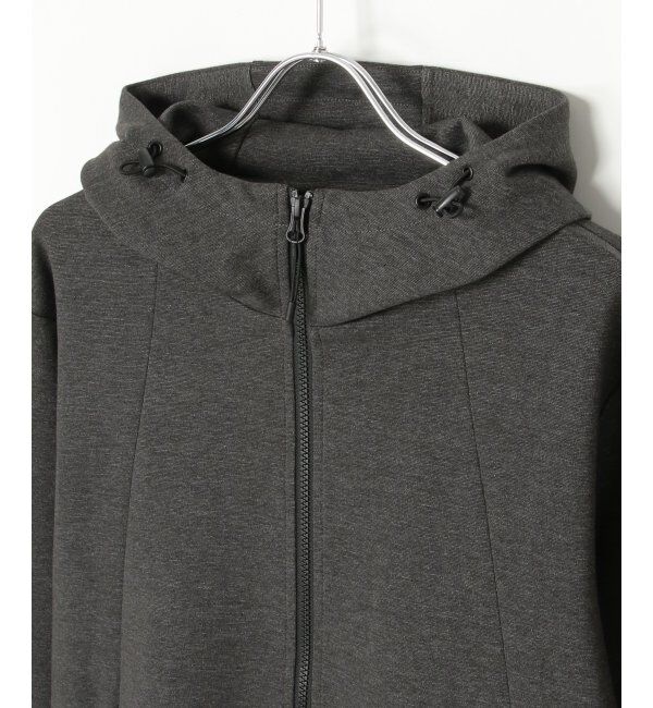 ikka「テックストレッチジップパーカー」|カーディガン|