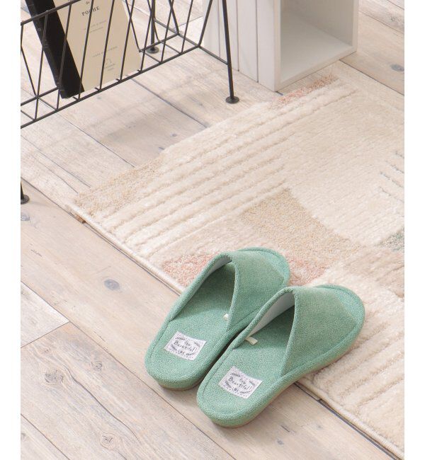 Lbc with Life「SOUFITコンフォートスリッパ」|ルームシューズ|ミントグリーン