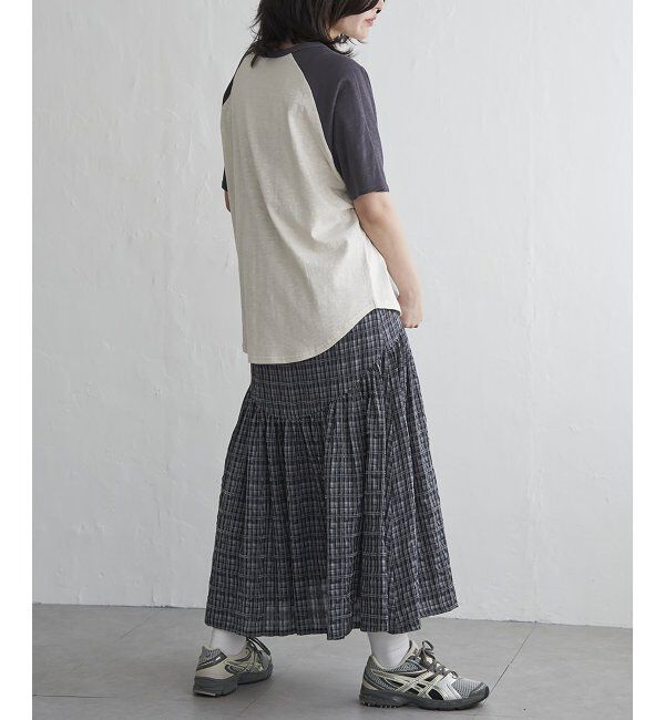 VENCE share style「WHISKERSラグランT」|Tシャツ・カットソー|