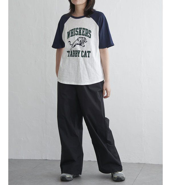 VENCE share style「WHISKERSラグランT」|Tシャツ・カットソー|