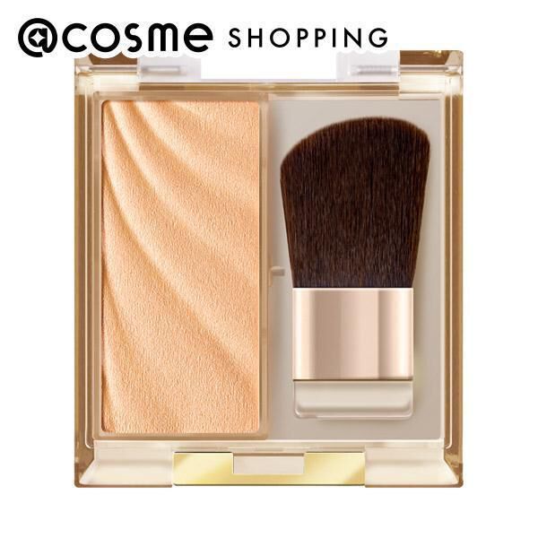  「エクセル ドレープド シマーグロウ DS02 ベージュグロウ 本体」|チーク|その他