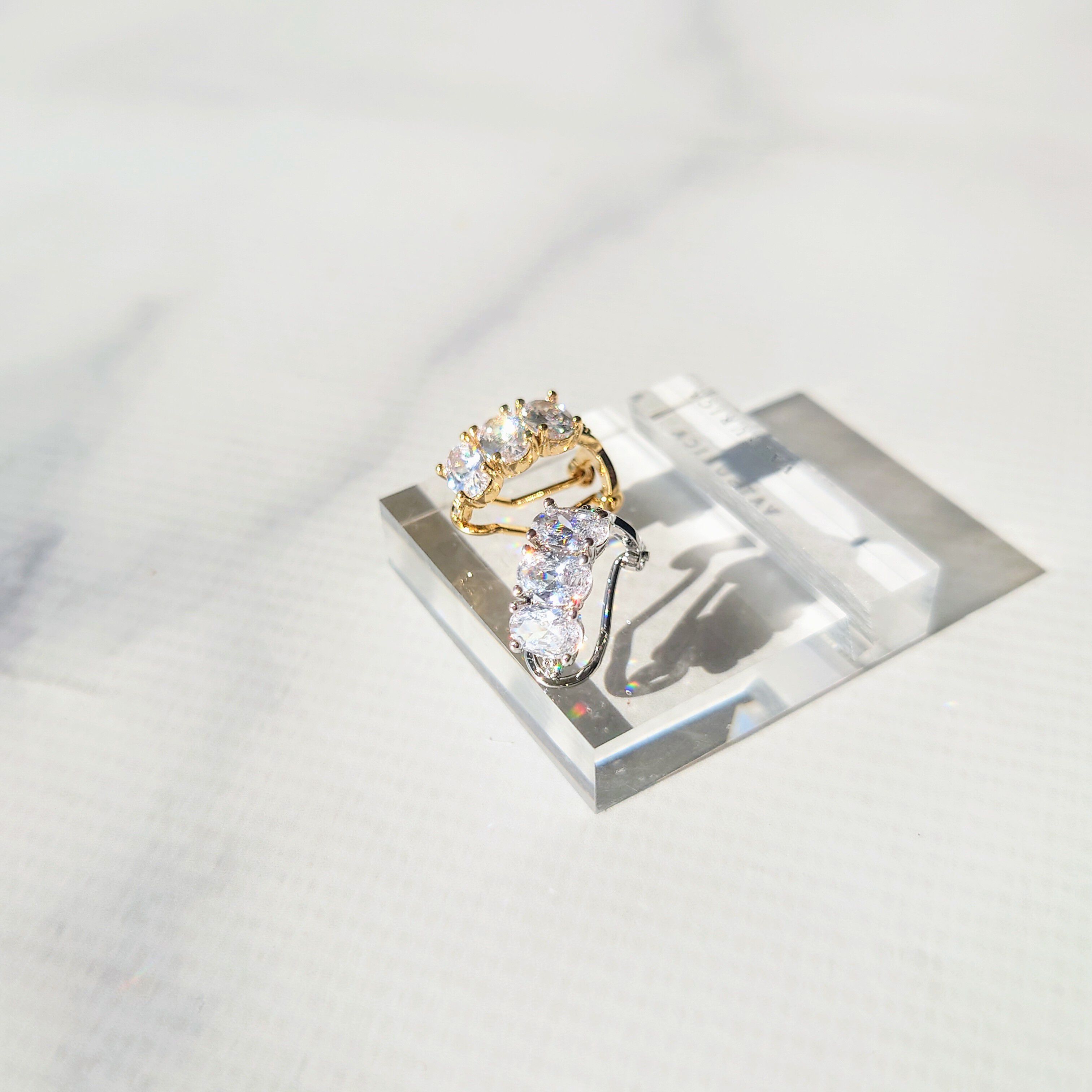 MARQUISE「ビジューラインイヤーカフミニ（片耳用）」|イヤーカフ|