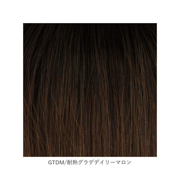 BACKYARD FAMILY「プリシラ ウィッグ つむじ 前髪 通販 グラムワンレンバングス つむじ付き 前髪ウィッグ」|ヘアスタイリング|