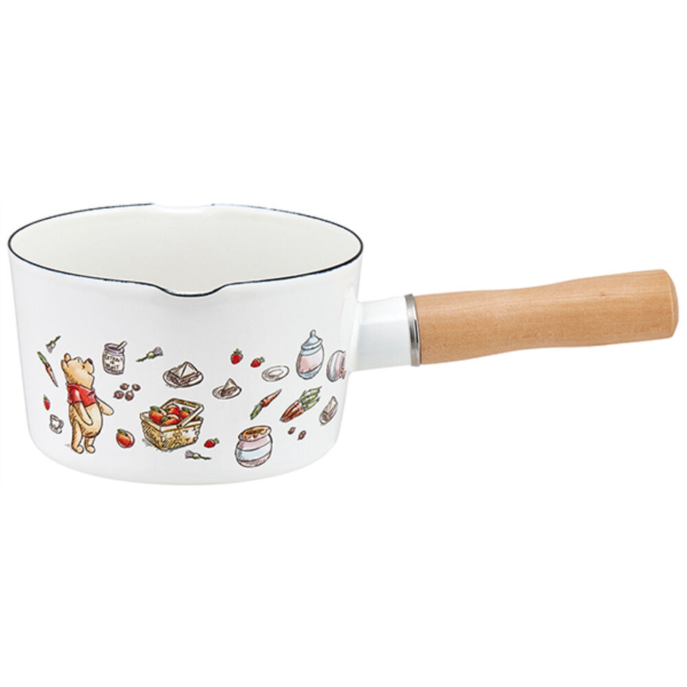 BACKYARD FAMILY「skater スケーター ミルクパン ホーロー キャラクター 通販 鍋 フライパン 片手鍋 深鍋」|食器・キッチングッズ|ホワイト3