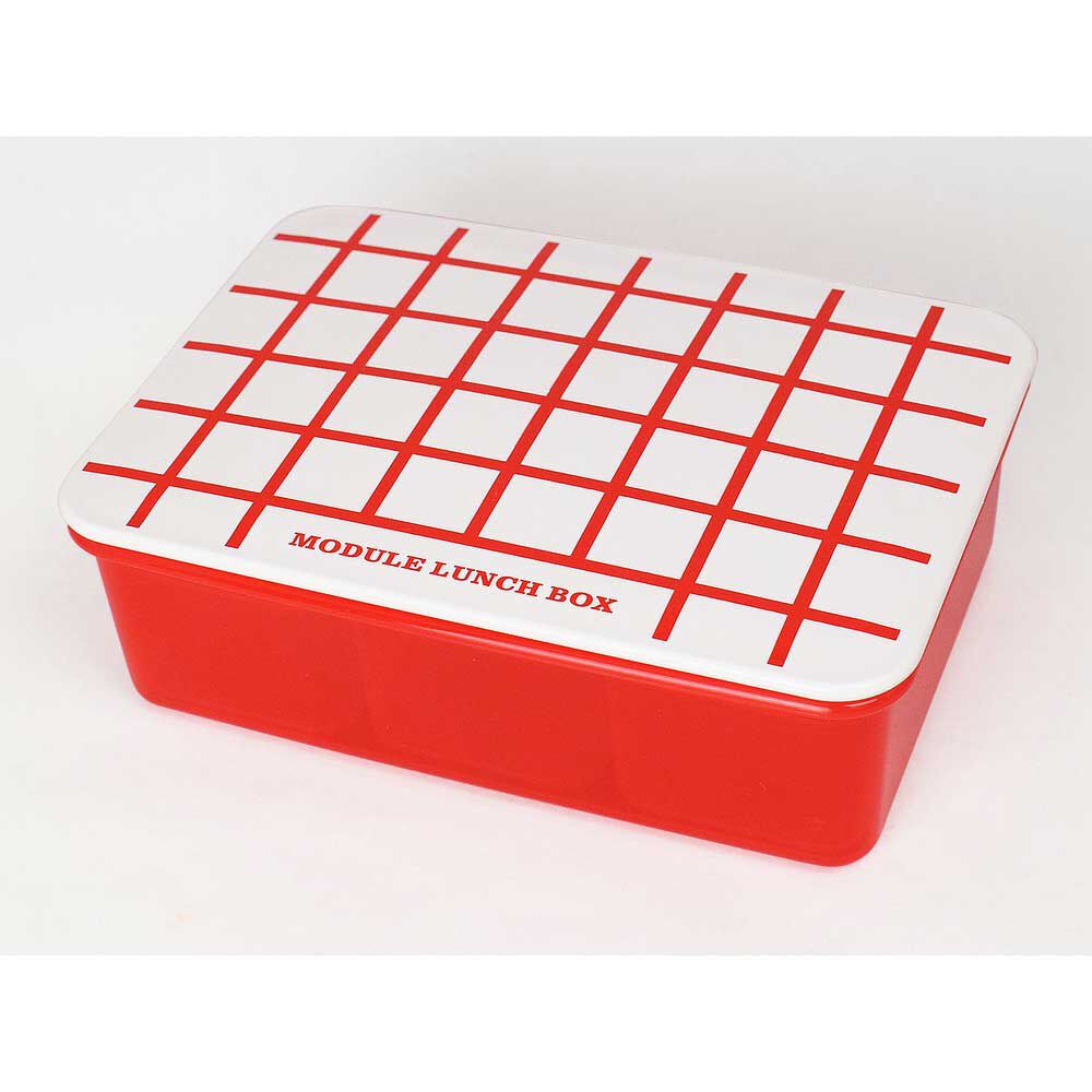 BACKYARD FAMILY「弁当箱 小分けケース付き 通販 お弁当箱 小分け ケース ランチボックス MODULE LUNCH」|食器・キッチングッズ|レッド1