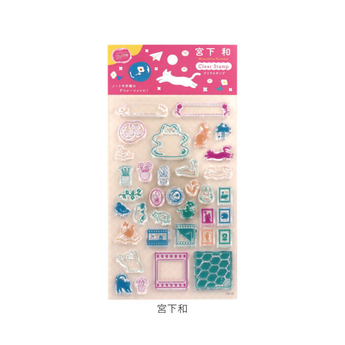 BACKYARD FAMILY「クリアスタンプ 通販 手帳 スタンプ クリアスタンプシート 手帳デコ ノート デコ はんこ 判子」|その他|