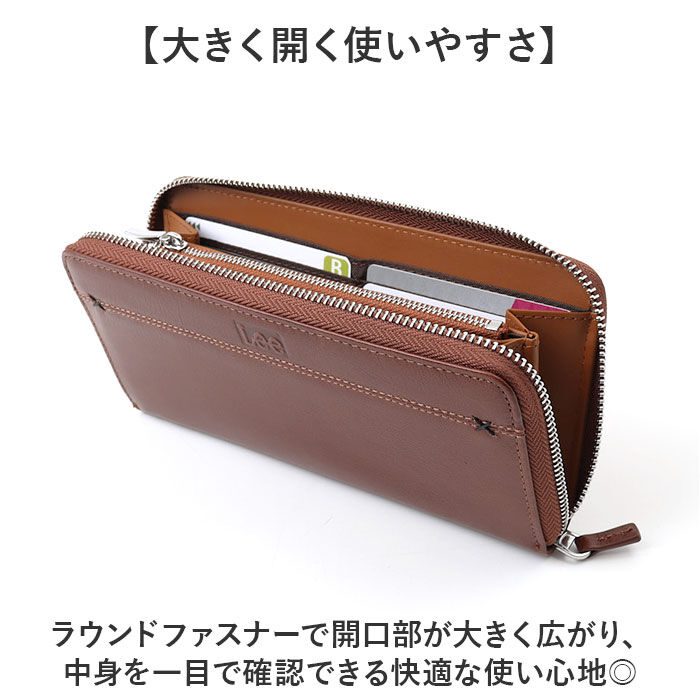 BACKYARD FAMILY「Lee 財布 リー 0520691 通販 長財布 革財布 本革財布 小銭入れあり レザーウォレット」|財布|