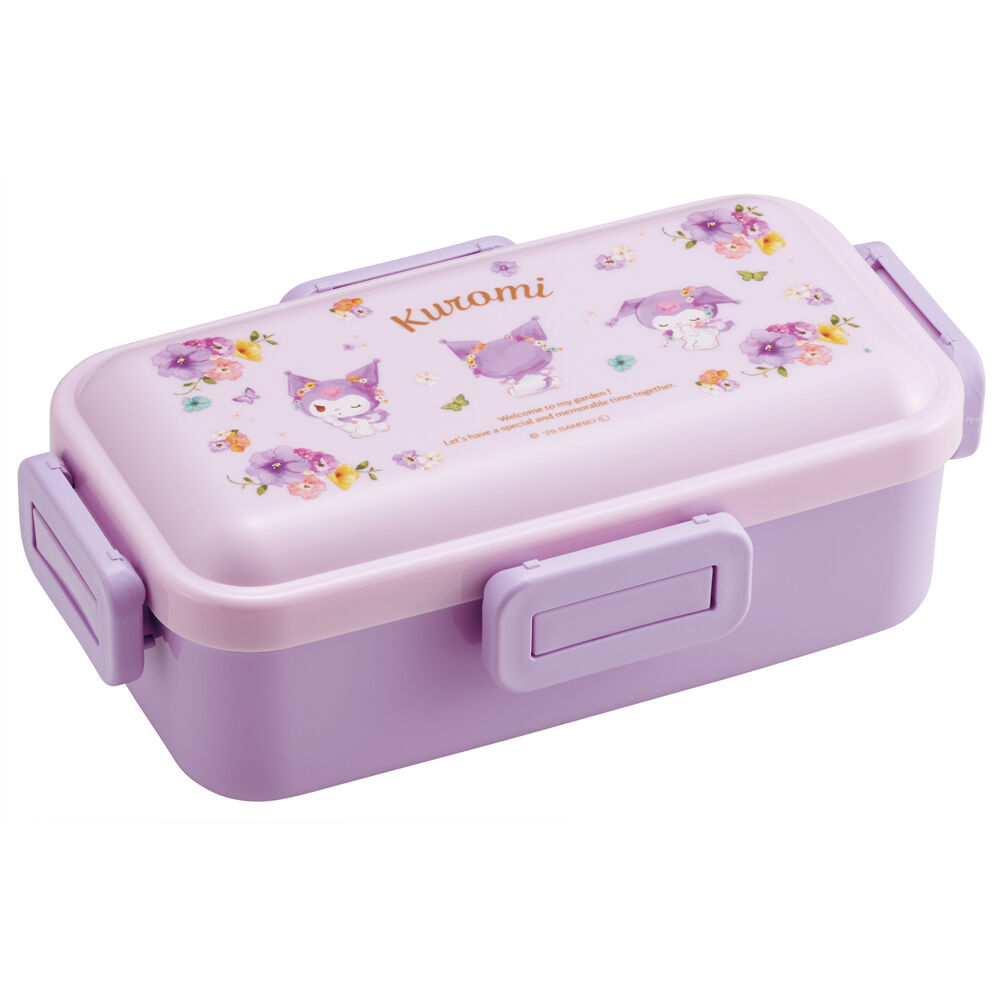 BACKYARD FAMILY「スケーター 弁当箱 530 PFLB6 通販 日本製 skater 弁当 箱 ふわっと弁当箱」|食器・キッチングッズ|パープル2