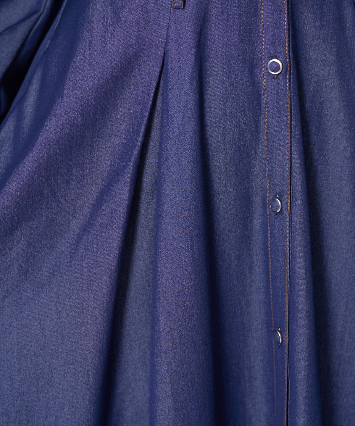 アンドクチュール「フリルケープシャツワンピース」|ワンピース|