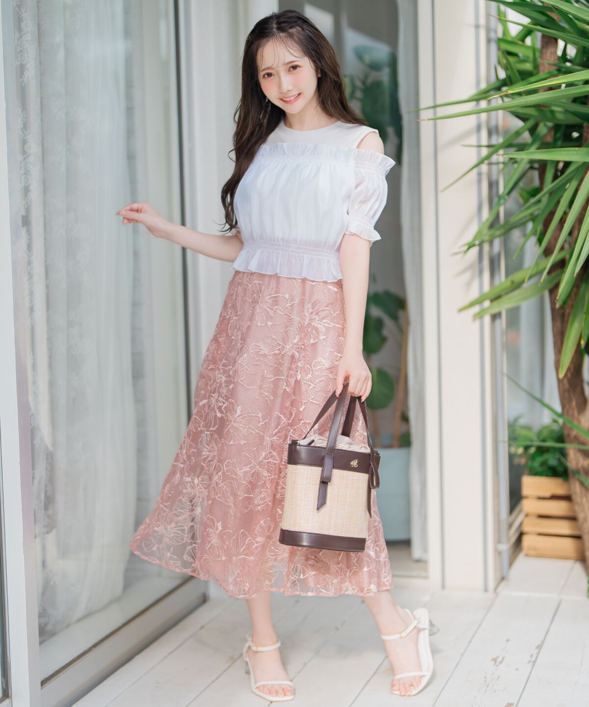 WILLSELECTION「レイヤード風オフショルカットトップス」|Tシャツ・カットソー|