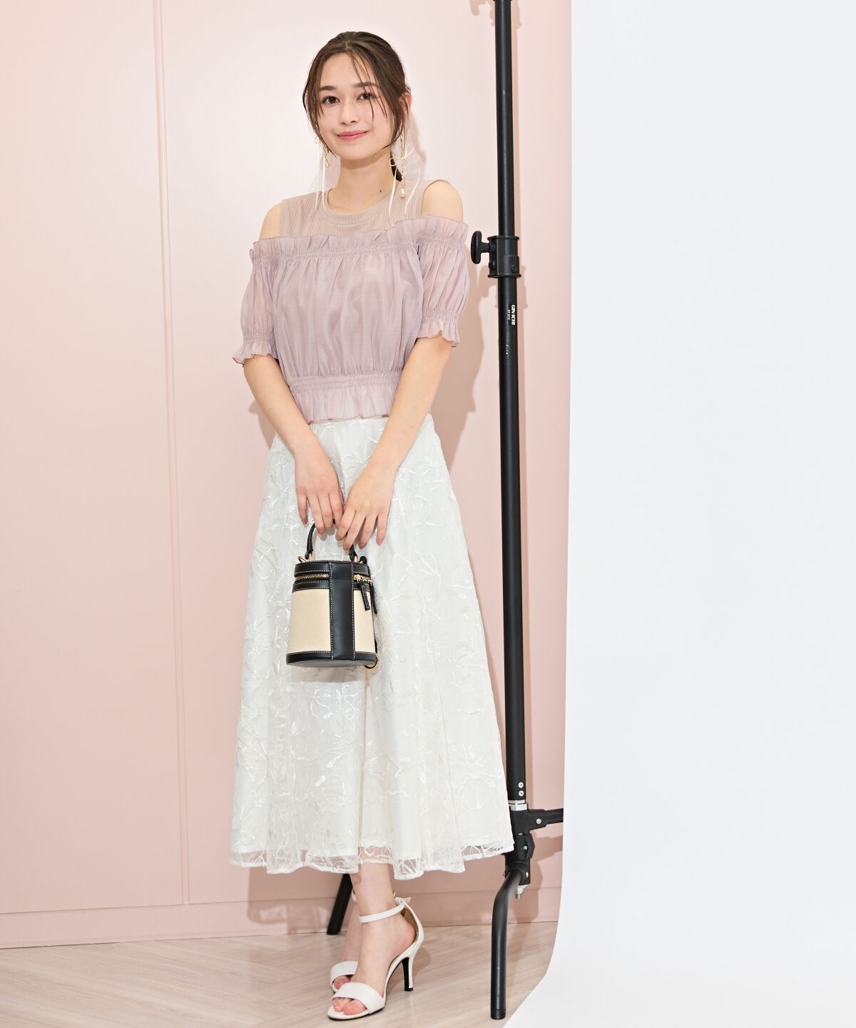 WILLSELECTION「レイヤード風オフショルカットトップス」|Tシャツ・カットソー|