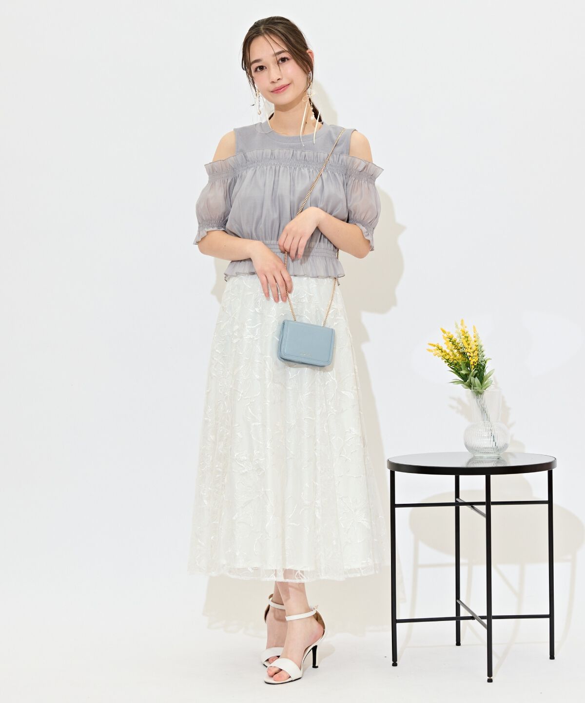 WILLSELECTION「レイヤード風オフショルカットトップス」|Tシャツ・カットソー|