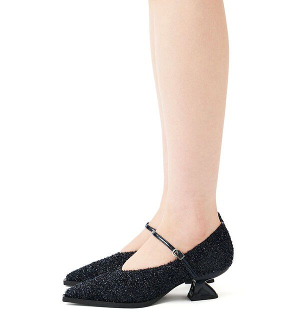 SY UNITED ARROWS「＜SY＞シェイプヒールストラップ パンプス50●&uarr;」|パンプス|