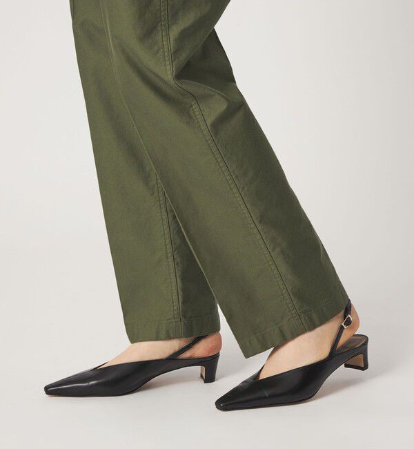 ODETTE E ODILE「センターシームバックベルト パンプス40&darr;&uarr;」|パンプス|