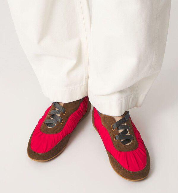 ODETTE E ODILE「ソフトギャザード スニーカー15&uarr;」|スニーカー|