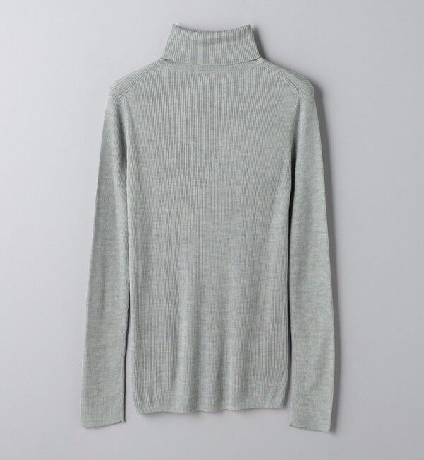 UNITED ARROWS「シルクリブ タートルネック ニット」|ニット・セーター|