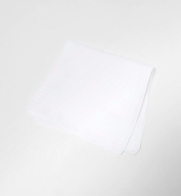 UNITED ARROWS「ポケットチーフ」|ハンカチ|WHITE