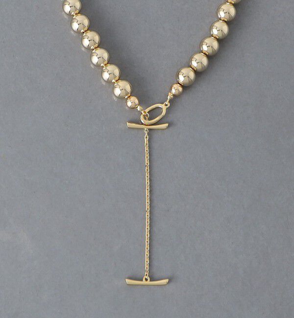 UNITED ARROWS「メタルボール 2WAY ネックレス」|ネックレス|