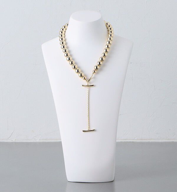 UNITED ARROWS「メタルボール 2WAY ネックレス」|ネックレス|
