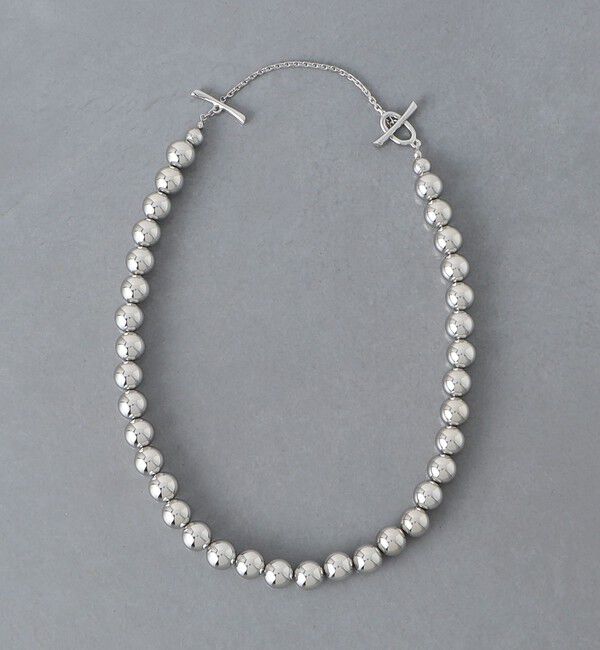 UNITED ARROWS「メタルボール 2WAY ネックレス」|ネックレス|