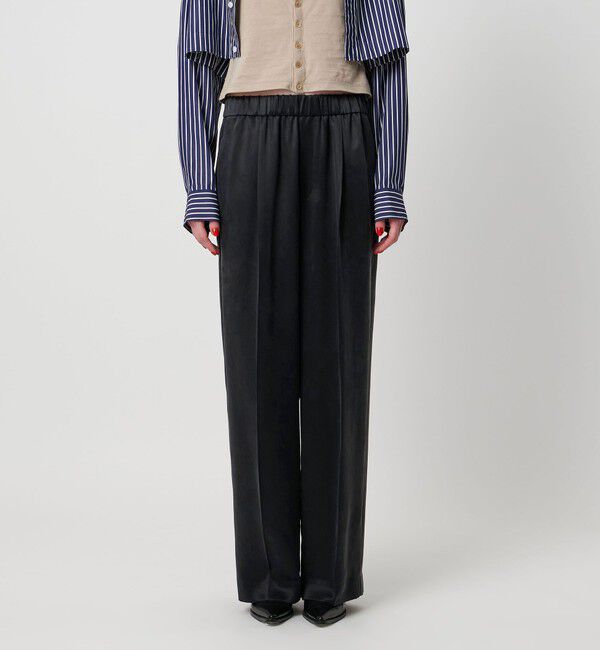 ASTRAET「＜ASTRAET＞ キュプラ ツイル ソクショウ ワイドパンツ」|その他|