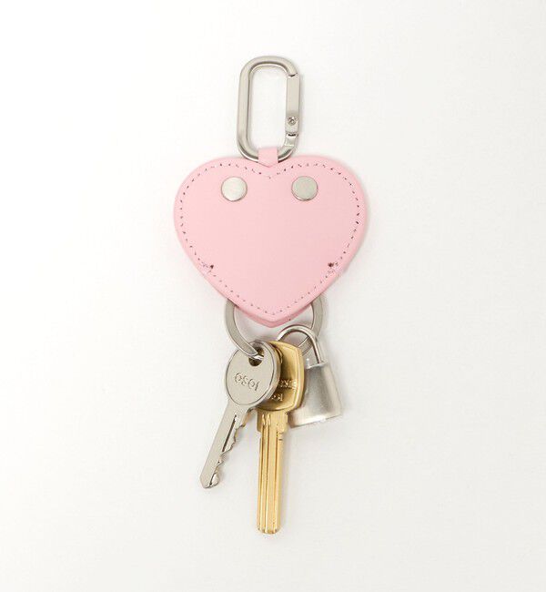 OSOI「【別注】＜OSOI＞ハートフラット キーリング」|チャーム・キーホルダー|