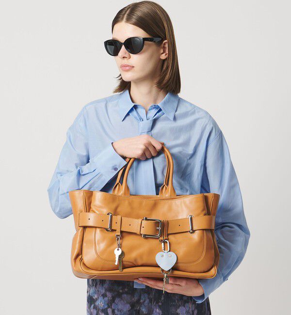 OSOI「【別注】＜OSOI＞ハートフラット キーリング」|チャーム・キーホルダー|